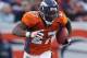 DENVER - NOVEMBER 14: Running back Knowshon Moreno #27 of the Denver Broncos rushes against the Kansas City Chiefs at INVESCO Field at Mile High on November 14, 2010 in Denver, Colorado. The Broncos defeated the Chiefs 49-29. (Photo by Doug Pensinger/Getty Images)