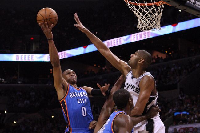 It's been a rough night for Russell Westbrook.