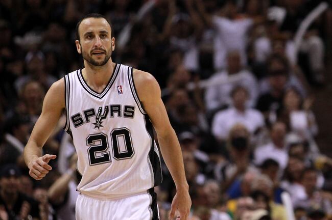Manu Ginobili's 26 points have been the difference tonight.