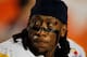 MIAMI GARDENS, FL - JANUARY 04: Bruce Irvin #11 of the West Virginia Mountaineers looks on against the Clemson Tigers during the Discover Orange Bowl at Sun Life Stadium on January 4, 2012 in Miami Gardens, Florida. (Photo by Streeter Lecka/Getty Images)