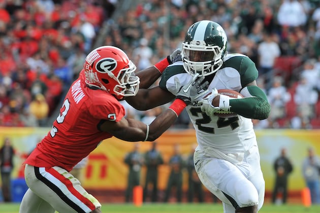 Michigan State's Le'Veon Bell Continues to Get Smarter, Faster