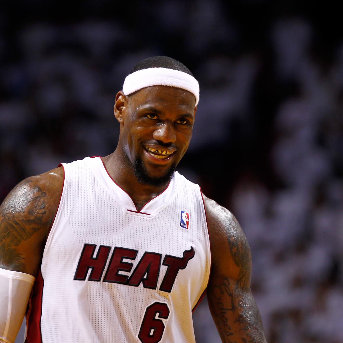 LeBron James Mouthguard: What Does the XVI Stand For? | Bleacher Report | Latest News ...1200 x 1200