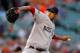 BALTIMORE, MD - MAY 22: Starting pitcher Felix Doubront #61 of the Boston Red Sox throws to a Baltimore Orioles batter during the first inning at Oriole Park at Camden Yards on May 22, 2012 in Baltimore, Maryland. (Photo by Rob Carr/Getty Images)