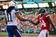 HONOLULU, HI - JANUARY 29: Larry Fitzgerald #11 of the Arizona Cardinals shakes hands with Antonio Brown #84 of the Pittsburg Steelers during the 2012 NFL Pro Bowl at Aloha Stadium on January 29, 2012 in Honolulu, Hawaii. (Photo by Kent Nishimura/Getty Images)