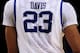 NEW ORLEANS, LA - APRIL 02: The back of the jersey of Anthony Davis #23 of the Kentucky Wildcats is seen in the second half as the Wildcats take on the Kansas Jayhawks in the National Championship Game of the 2012 NCAA Division I Men's Basketball Tournament at the Mercedes-Benz Superdome on April 2, 2012 in New Orleans, Louisiana. (Photo by Ronald Martinez/Getty Images)