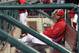 Howard sits on the bench late in a game versus Chicago.