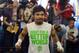 HOLLYWOOD, CA - MAY 30: Manny Pacquiao warms up before his workout in preparation for his fight against Timothy Bradley at the Wild Card Boxing Club on May 30, 2012 in Hollywood, California. (Photo by Harry How/Getty Images)