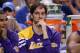 OKLAHOMA CITY, OK - MAY 14: Pau Gasol #16 of the Los Angeles Lakers watches near the end of the game against the Oklahoma City Thunder in Game One of the Western Conference Semifinals in the 2012 NBA Playoffs on May 14, 2012 at the Chesapeake Energy Arena in Oklahoma City, Oklahoma. Oklahoma City defeated Los Angeles 119-90. NOTE TO USER: User expressly acknowledges and agrees that, by downloading and or using the photograph, User is consenting to the terms and conditions of the Getty Images License Agreement. (Photo by Brett Deering/Getty Images)