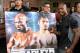LOS ANGELES, CA - MAY 29: Timothy Bradley stands in front of a placard advertising Bradley Paquiao 2, which would happen if he wins their upcoming fight in June, at a media workout at Fortune Gym on May 29, 2012 in Los Angeles, California. The workout is in advance of Bradley's upcoming WBO welterweight championship fight against Manny Pacquiao on June 9 at the MGM Grand in Las Vegas. (Photo by Stephen Dunn/Getty Images)
