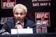 NEW YORK - MARCH 06: UFC welterweight Josh Koscheck speaks at a press conference at Radio City Music Hall on March 06, 2012 in New York City. UFC announced that their third event on the FOX network will take place on Saturday, May 5 from the IZOD Center in East Rutherford, N.J.. (Photo by Michael Nagle/Getty Images)