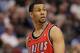 DALLAS, TX - DECEMBER 15: Guard Brandon Roy #7 of the Portland Trail Blazers at American Airlines Center on December 15, 2010 in Dallas, Texas. NOTE TO USER: User expressly acknowledges and agrees that, by downloading and or using this photograph, User is consenting to the terms and conditions of the Getty Images License Agreement. (Photo by Ronald Martinez/Getty Images)