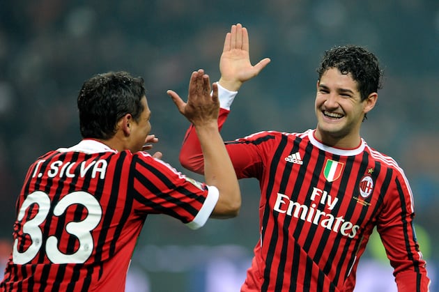 Paris Saint-Germain Chasing AC Milan's Brazilian Duo Pato and Silva