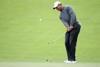 Tiger made birdie at No. 2
