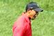 DUBLIN, OH - JUNE 03: Tiger Woods celebrates after chipping in for birdie on the par 3 16th hole during the final round of the Memorial Tournament presented by Nationwide Insurance at Muirfield Village Golf Club on June 3, 2012 in Dublin, Ohio. (Photo by Andy Lyons/Getty Images)
