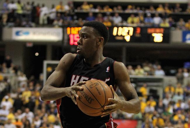 Norris Cole drew a critical fourth personal foul on Rajon Rondo.