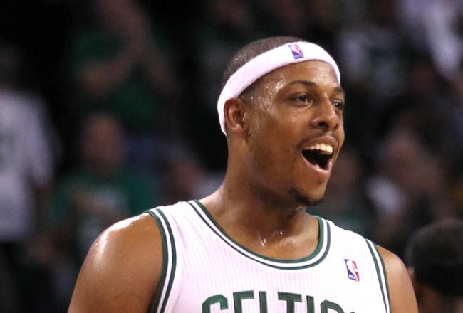 The Celtics will need Paul Pierce to score in the 4th Quarter.