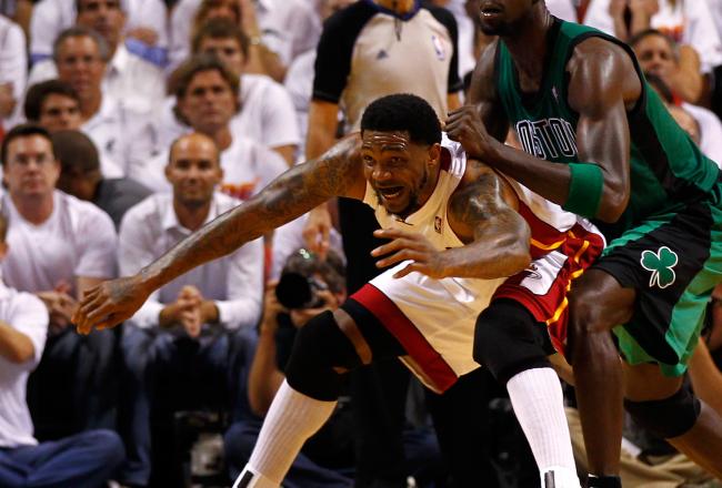 Udonis Haslem missed a potential game-winner.