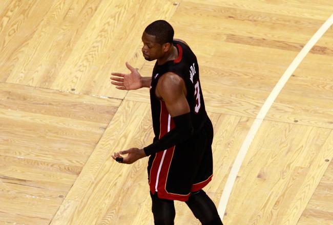 Dwayne Wade missed a potential game winning three pointer as time expired.