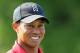 DUBLIN, OH - JUNE 03: Tiger Woods looks at the crowd following the Memorial Tournament presented by Nationwide Insurance at Muirfield Village Golf Club on June 3, 2012 in Dublin, Ohio. (Photo by Andy Lyons/Getty Images)