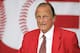 COOPERSTOWN, NY - JULY 31: Hall of Famer Stan Musial attends the Baseball Hall of Fame Induction ceremony on July 31, 2005 at the Clark Sports Complex in Cooperstown, New York. (Photo by Ezra Shaw/Getty Images)