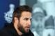 NEWARK, NJ - MAY 29: Simon Gagne #12 of the Los Angeles Kings speaks during Media Day for the 2012 Stanley Cup Final at Prudential Center on May 29, 2012 in Newark, New Jersey. (Photo by Bruce Bennett/Getty Images)