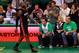 BOSTON, MA - JUNE 03: LeBron James #6 of the Miami Heat looks on after he fouled out of the game in overtime against the Boston Celtics in Game Four of the Eastern Conference Finals in the 2012 NBA Playoffs on June 3, 2012 at TD Garden in Boston, Massachusetts. NOTE TO USER: User expressly acknowledges and agrees that, by downloading and or using this photograph, User is consenting to the terms and conditions of the Getty Images License Agreement. (Photo by Jared Wickerham/Getty Images)