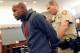 LAS VEGAS, NV - JUNE 01: Boxer Floyd Maywether Jr. is lead away in handcuffs at the Clark County Regional Justice Center as he surrenders to serve a three-month jail sentence at theÊClark County Detention CenterÊon June 1, 2012 in Las Vegas, Nevada. ÊMayweather pleaded guilty in December to attacking his ex-girlfriend while two of their children watched in September 2010. (Photo by David Becker/Getty Images)