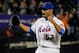 NEW YORK, NY - JUNE 01: Johan Santana #57 of the New York Mets celebrates after pitching a no hitter against the St. Louis Cardinals at CitiField on June 1, 2012 in the Flushing neighborhood of the Queens borough of New York City. Johan Santana pitches the first no hitter in Mets history. Mets defeated the Cardinals 8-0. (Photo by Mike Stobe/Getty Images)
