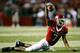Tiquan Underwood had 5 catches for 114 yards and 2 touchdowns against USF in the #5 Rutgers victory of all-time.
