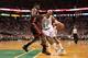 Both LeBron James and Paul Pierce fouled out of Sunday's hard fought Game 4 in Boston.