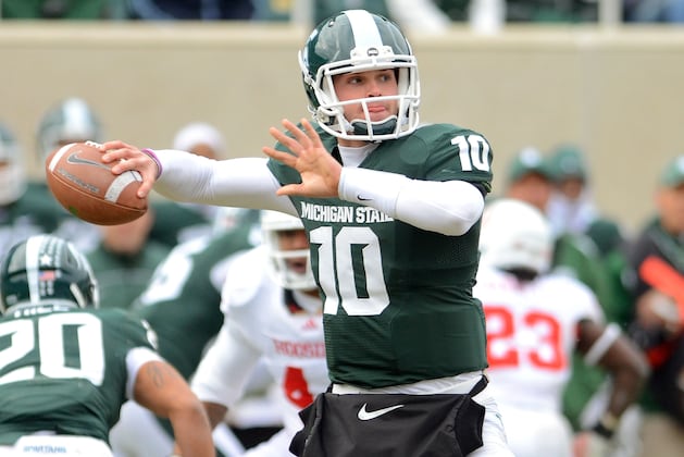 As Expected, Sparty QB Back with Teammates for Workouts