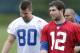 Luck has the spotlight, but Fleener is lurking behind him as a potential giant.