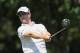 FORT WORTH, TX - MAY 27: Zach Johnson watches his tee shot on the 12th hole during the final round of the Crowne Plaza Invitational at Colonial at the Colonial Country Club on May 27, 2012 in Fort Worth, Texas. (Photo by Scott Halleran/Getty Images)