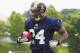 ST. LOUIS, MO - MAY 12: Isaiah Pead #24 of the St. Louis Rams makes a catch during rookie mini camp at the ContinuityX Training Center on May 12, 2012 in St. Louis, Missouri. (Photo by Dilip Vishwanat/Getty Images)