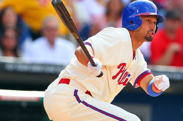 Scuffling Victorino Says Contract Is on His Mind
