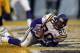 02 Dec 2001 : Cris Carter of the Minnesota Vikings dives to catch a pass during the game against the Pittsburgh Steelers at Heinz Field in Pittsburgh, Pennsylvania . The Steelers won 21-16. DIGITAL IMAGE. Mandatory Credit: Ezra Shaw/Allsport