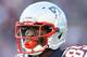 FOXBORO, MA - JANUARY 01: Chad Ochocinco #85 of the New England Patriots heads off the field in the second half against the Buffalo Bills on January 1, 2012 at Gillette Stadium in Foxboro, Massachusetts. (Photo by Elsa/Getty Images)