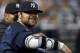 NEW YORK, NY - JUNE 29: Joba Chamberlain of the New York Yankees looks on during their game against the Milwaukee Brewers on June 29, 2011 at Yankee Stadium in the Bronx borough of New York City. (Photo by Al Bello/Getty Images)