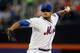 NEW YORK, NY - JUNE 01: Johan Santana #57 of the New York Mets delivers a pitch in the first inning against the St. Louis Cardinals at CitiField on June 1, 2012 in the Flushing neighborhood of the Queens borough of New York City. (Photo by Mike Stobe/Getty Images)
