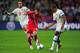 WROCLAW, POLAND - JUNE 08: Andrey Arshavin of Russia is tackled by Jaroslav Plasil of Czech Republic during the UEFA EURO 2012 group A match between Russia and Czech Republic at The Municipal Stadium on June 8, 2012 in Wroclaw, Poland. (Photo by Jamie McDonald/Getty Images)