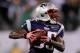 EAST RUTHERFORD, NJ - NOVEMBER 13: Chad Ochocinco #85 of the New England Patriots runs with the ball at MetLife Stadium on November 13, 2011 in East Rutherford, New Jersey. (Photo by Patrick McDermott/Getty Images)