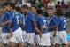 BARI, ITALY - AUGUST 10: Riccardo Montolivo (C) of Italy celebrates after scoring his team's opening goal during the international friendly match between Italy and Spain at Stadio San Nicola on August 10, 2011 in Bari, Italy. (Photo by Maurizio Lagana/Getty Images)