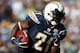 SAN DIEGO, CA - NOVEMBER 15: Runningback LaDainian Tomlinson #21 of the San Diego Chargers runs during the game against the Philadelphia Eagles on November 15, 2009 at Qualcomm Stadium in San Diego, California. (Photo by Donald Miralle/Getty Images)