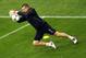 POZNAN, POLAND - JUNE 09: Shay Given of Republic of Ireland saves a ball during a Republic of Ireland training session prior to the UEFA EURO 2012 Group C match against Croatia at the Municipal Stadium Poznan on June 9, 2012 in Poznan, Poland. (Photo by Christof Koepsel/Getty Images)