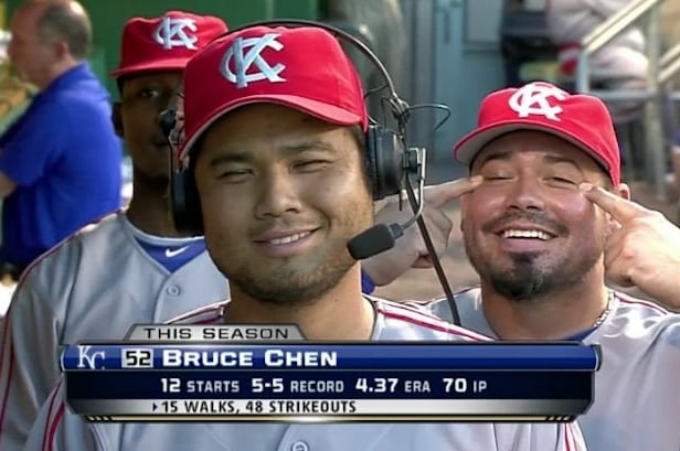 Chen interview interrupted by Quintero making 'slanted eyes' gesture