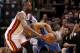 MIAMI, FL - MARCH 16: Russell Westbrook #0 of the the Oklahoma City Thunder dribbles into Dwyane Wade #3 of the Miami Heat during a game at American Airlines Arena on March 16, 2011 in Miami, Florida. NOTE TO USER: User expressly acknowledges and agrees that, by downloading and/or using this Photograph, User is consenting to the terms and conditions of the Getty Images License Agreement. (Photo by Mike Ehrmann/Getty Images)