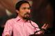 LAS VEGAS, NV - JUNE 09: Manny Pacquiao addresses the media during the post-fight press conference after he was defeated by Timothy Bradley by split decision at MGM Grand Garden Arena on June 9, 2012 in Las Vegas, Nevada. (Photo by Jeff Bottari/Getty Images)