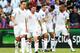 England celebrate Joleon Lescott's opener