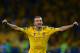 KIEV, UKRAINE - JUNE 11: Andriy Shevchenko of Ukraine celebrates victory at the final whistle during the UEFA EURO 2012 group D match between Ukraine and Sweden at The Olympic Stadium on June 11, 2012 in Kiev, Ukraine. (Photo by Laurence Griffiths/Getty Images)