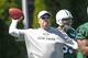 FLORHAM PARK, NJ - MAY 24: Head coach Rex Ryan of the New York Jets attends an organized team activity at the New York Jets practice facility on May 24, 2012 in Florham Park, New Jersey. (Photo by Jeff Zelevansky/Getty Images)